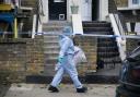 Picture from scene of Hackney stabbing