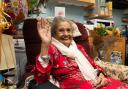 Mavis Jackson on her 100th birthday in 2018. Picture: siorna photo