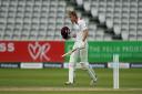 Somerset's Tom Lammonby celebrates making century during day four of the Bob Willis Trophy Final at Lord's, London.