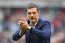 West Ham United's manager Slaven Bilic applauds the fans after the Premier League match at Burnley (pic: Dave Howarth/PA Images)
