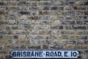 Street signage for Brisbane Road