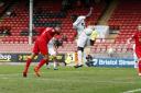 Leyton Orient's Jobi McAnuff heads towards goal against AFC Fylde (pic: Simon O'Connor).