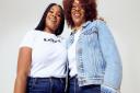 Yvette and Maya Egbo are on posters advertising ‘mum jeans’