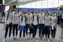 Members of the Team GB Women's Football Team depart London for the Tokyo Olympics. Picture date: Wednesday July 7, 2021.