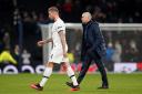 Tottenham Hotspur's Toby Alderweireld and manager Jose Mourinho after the UEFA Champions League round of 16 first leg match at Tottenham Hotspur Stadium, London.