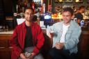 Jai Kapoor (left) and Hugo Murphy from The Local: Pub Finder. Picture: The Local