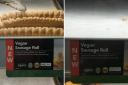 Vegan sausage rolls: still in stock in Highbury (left) but long gone in Dalston (right). Pictures: Shivani Kochhar/Luke Costello