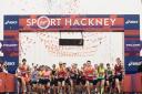 Runners at the start line for Sunday's Hackney Half on the marshes. Picture: VIRGIN SPORT