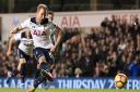 Harry Kane scores the decisive goal from the penalty spot. Picture: PA