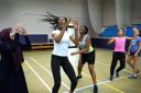 An Access to Sports \'Girls Get Active\' summer camp dance and cheerleading session at Stoke Newington School. Picture: Polly Hancock