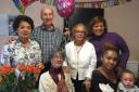 Reenie celebrates her 108th birthday on Friday surrounded by friends and family (Picture: Unzela Anna Khan)