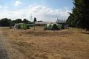 The new campsite, photo courtesy of Save Lea  Marshes