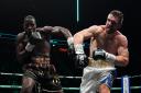 Lawrence Okolie and David Light battle it out in the ring in Manchester