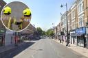 A fire broke out in Stoke Newington High Street on Saturday morning (April 22)