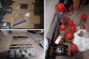 Police seized the drugs on October 10