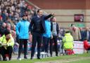 Leyton Orient head coach Justin Edinburgh issues instructions from the touchline against Woking (pic: Simon O'Connor).