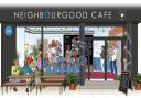 A computer generated image of NeighbourGood Café