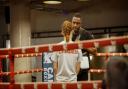 Coach Rachel Bower and Idris Elba in the upcoming BBC Two series Idris Elba’s Fight School.