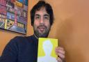 Hackney author Damien Mosley with his book Joined Up