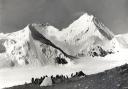 Everest at 20,000 feet above sea level on the last day of the 1921 expedition.