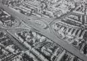 Detailed plans were drawn up for the motorway box junction, which would have stretched from Ridley Road Market to Cecilia Road. Picture: London Metropolitan Archives