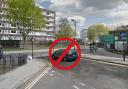 The junction will soon be out of bounds for motor traffic. Picture: Google Maps