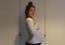 Lucy Werner is eight-and-a-half months pregnant