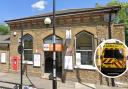 Emergency services were called to reports of a person hit by a train at Stamford Hill station