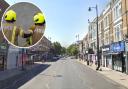A fire broke out in Stoke Newington High Street on Saturday morning (April 22)