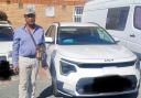 The car was reunited with its owner after being stolen on September 6