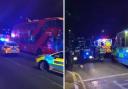 Emergency services rushed to Clapton Common yesterday evening (January 20)