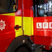 Fire crews tackled a fire at a house under renovation in Dalston on May 30