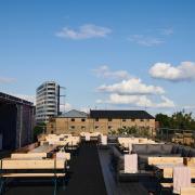The revamped Dalston Roofpark, which has now reopened for the summer
