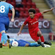 Joe Widdowson in action for Leyton Orient against Arsenal under-23s (pic: Simon O'Connor)