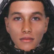Detectives have released an E-FIT image of a suspect they are working to identify following a series of linked sexual assaults in the Hackney Marshes area