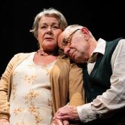 Barbara Flynn and Robin Soans in We Started to Sing at Arcola Theatre