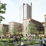 An artist's impression of how the new homes will look at Hackney Downs' Nightingale Estate