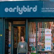 Co-owner of Stoke Newington Church Street shop Earlybird Designs, Heidi Early encourages residents to shop local, not just for Christmas but for life. Picture: Colum O'Dwyer