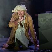 Nicholas Farrell as Scrooge in A Christmas Carol at Alexandra Palace Theatre, Muswell Hill.