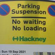 Parking suspension notices have been erected on roads near Stoke Newington Church Street causing concern for some residents.
