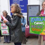 Hackney elders and grandparents of Extinction Rebellion called out big banks for investing in fossil fuels this week.