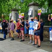 Hackney Stand Up To Racism has held several protests since last year, calling for the Geffrye statues removal.