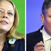 Green Party co-leader Sian Berry and Labour leader Keir Starmer. Pictures: Ben Birchall/Stefan Rousseau/PA