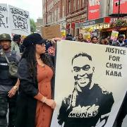 A march was held after Chris Kaba was shot dead by police