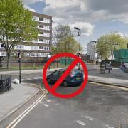 The junction will soon be out of bounds for motor traffic. Picture: Google Maps