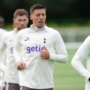 Tottenham Hotspur\'s Clement Lenglet during a training session at Hotspur Way