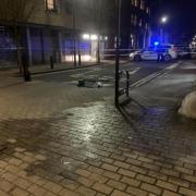 The incident took place in Mare Street in Hackney