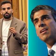 Cllr Mete Coban, who is responsible for climate change, environment and transport at Hackney Council, said Rishi Sunak (right) has no power over LTNs