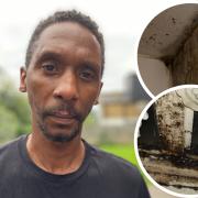 Chris Henriques has lived for years in a mouldy Hackney Council property. He has now been diagnosed with a rare lung condition, scientifically linked to 'moisture-damaged buildings', which will leave him with permanent damage