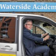 Headteacher Fancis Bray at Waterside Academy